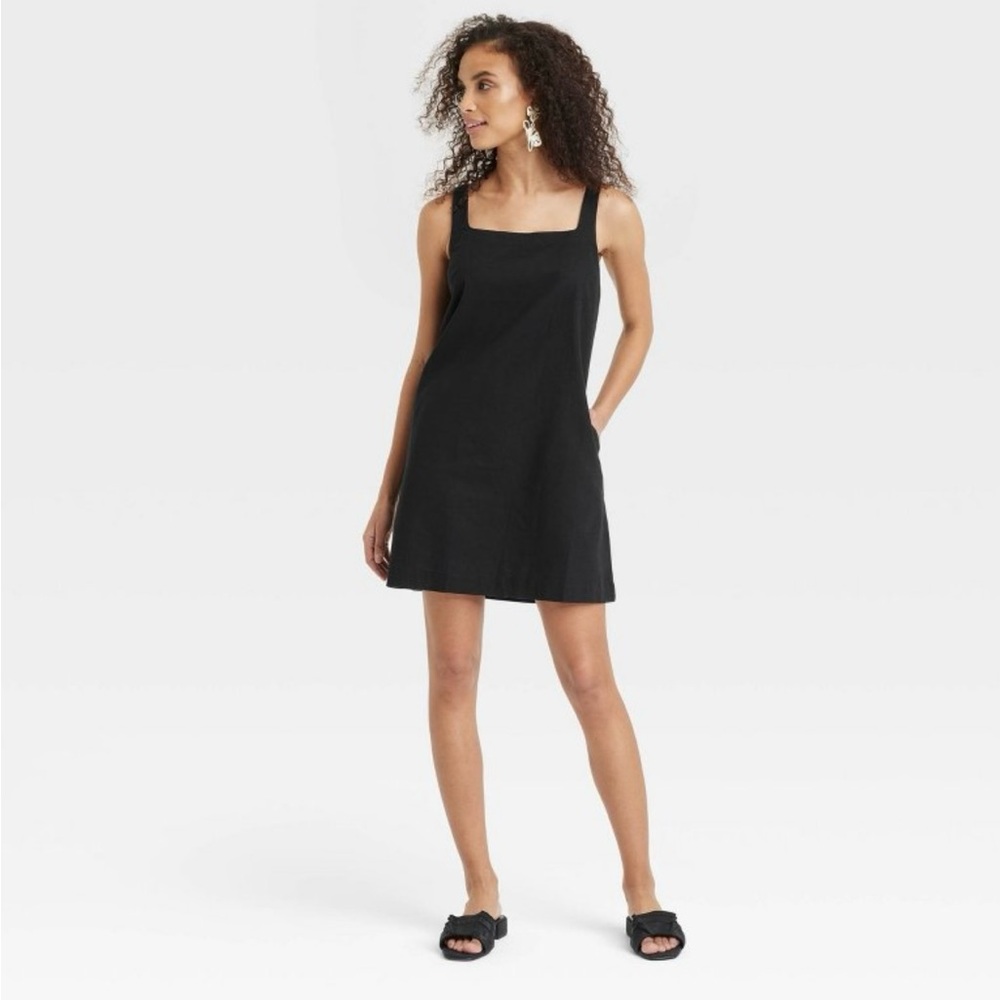 a new day Black Mini Dress